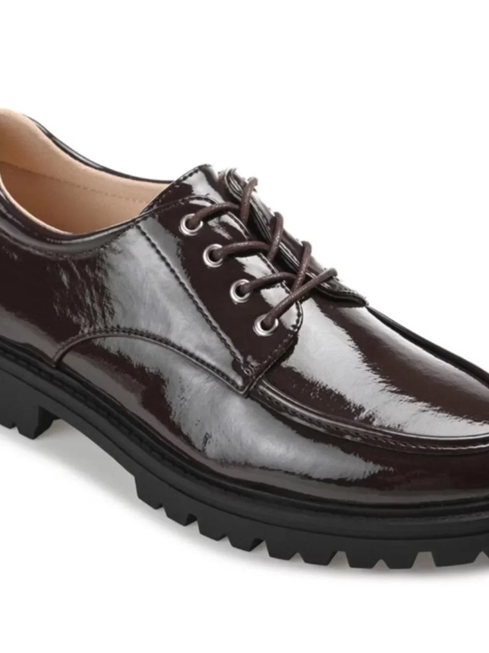 Journee Collection Zina Oxford Brown
